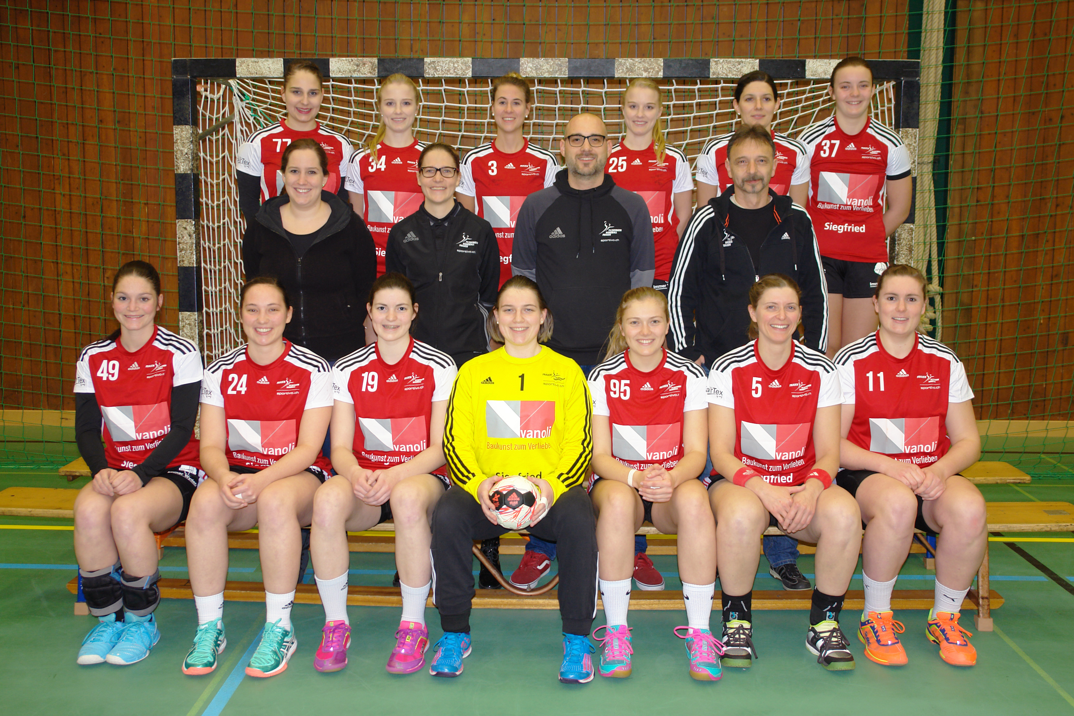 1. Liga Team - TV Zofingen Handball Frauen